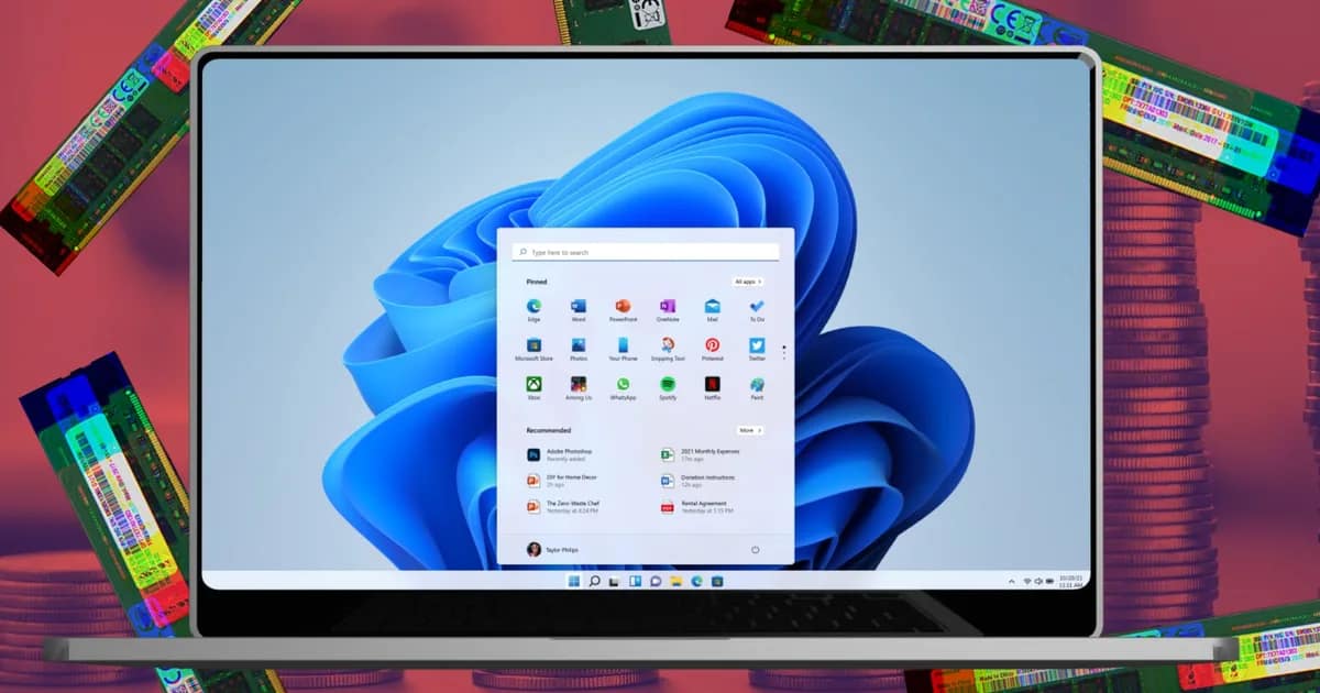 32GB RAM for Windows 11? Hey Microsoft, that sounds like a you problem!